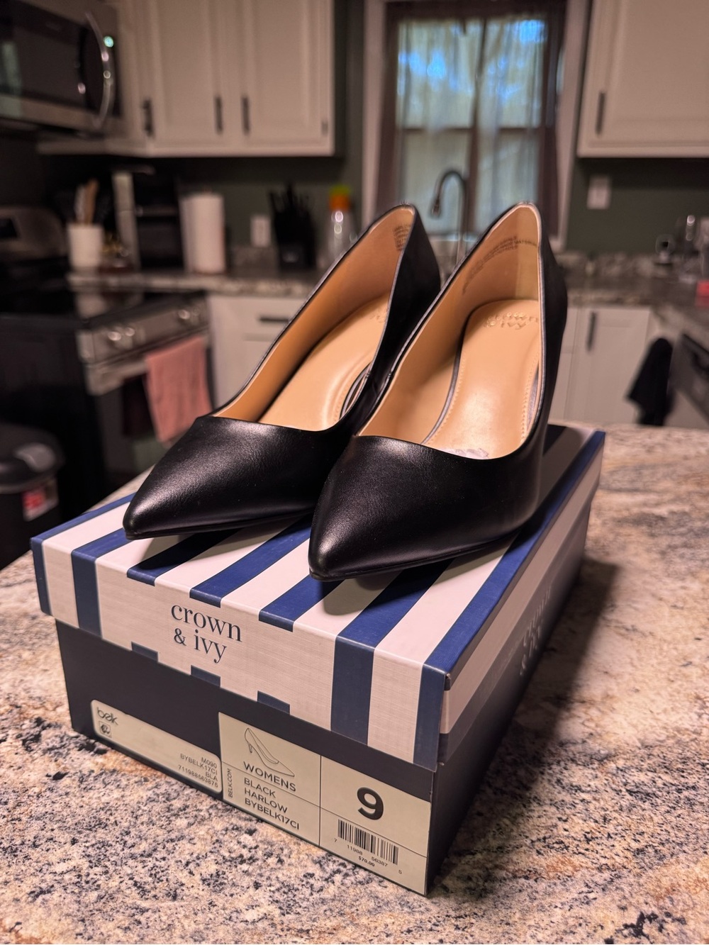 Brand New Black Crown and Ivy Heels
